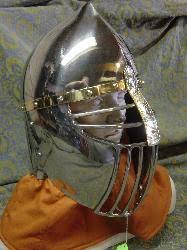Stainless Steel Frisian with Brass Nasal